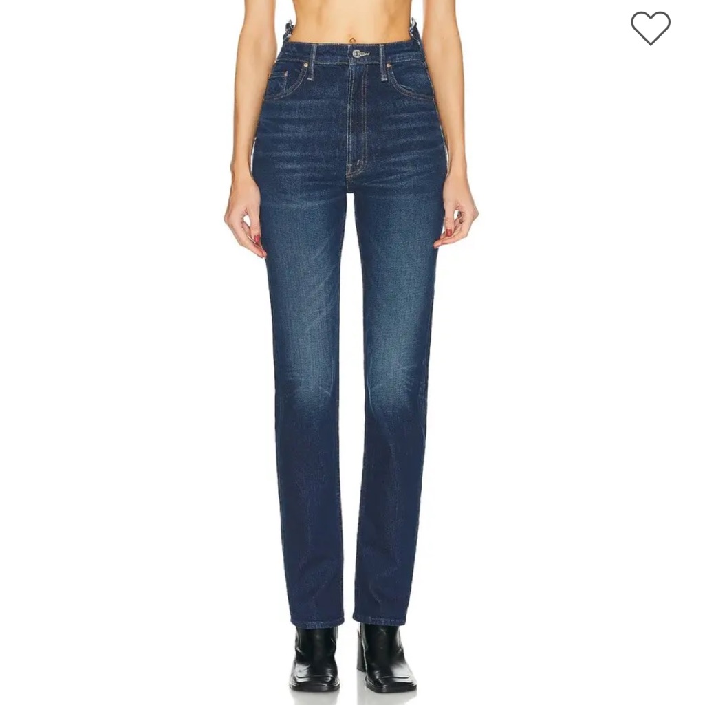 Mother High Waisted Rider Shift Sneak In Digital Underground Size 23